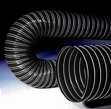 Click to enlarge - Robust, vacuum lifting hose with resistance to oils, greases, solvents and industrial chemicals.